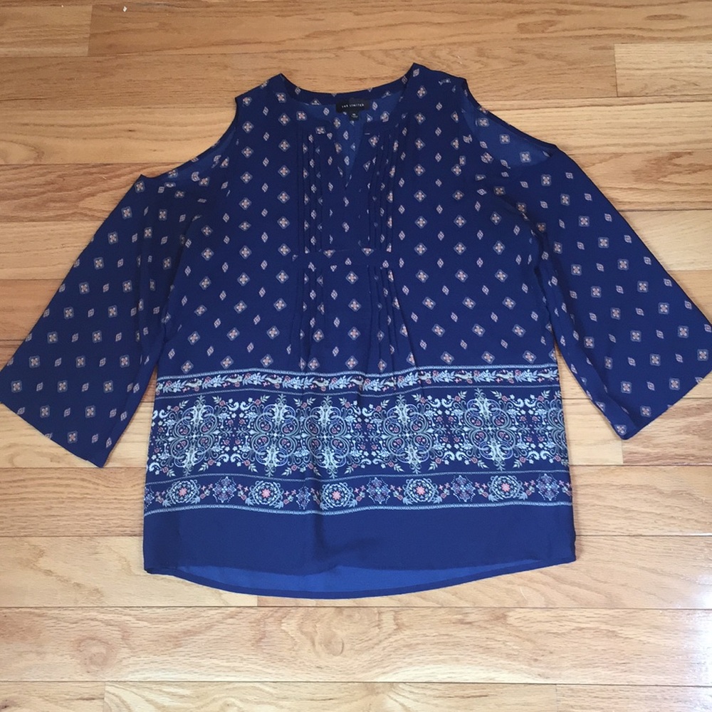 The Limited Cold Shoulder Blouse
